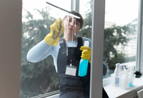 Nettoyage de vitres intérieures et extérieures à Cusy